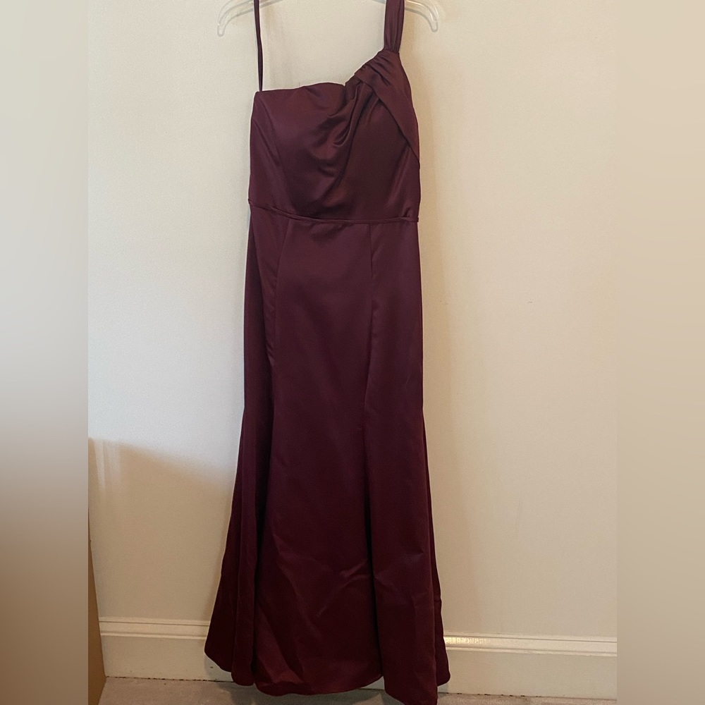 Morilee One Shoulder Bridesmaid Dress